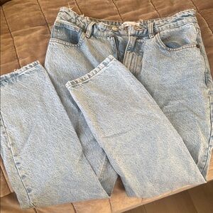 Zara Light Blue Denim Jeans 6